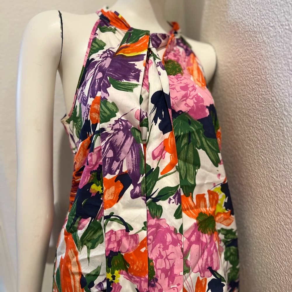 J crew multi color top